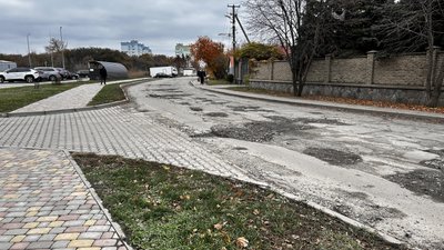 У Розсошенцях на Полтавщині місцеві скаржаться на стан дороги