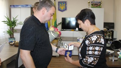 Дружині Андрія Левковського передають посмертну нагороду чоловіка