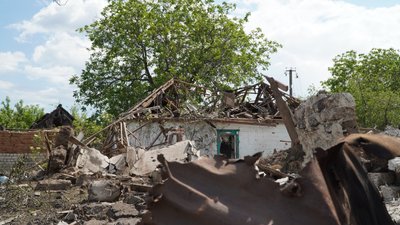 Чаплине, Дніпропетровщина, прифронтове селище