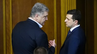 Порошенко, Зеленський