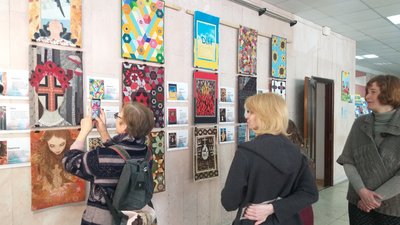 Трипільські візерунки та панно з камуфляжу Трипільські візерунки та панно з камуфляжу