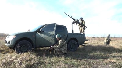 На Житомирщині відбулись навчання мобільних груп протиповітряної оборони одного з підрозділів сил тероборони