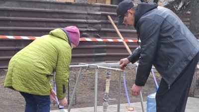 Бювет у Добропіллі на Донеччині