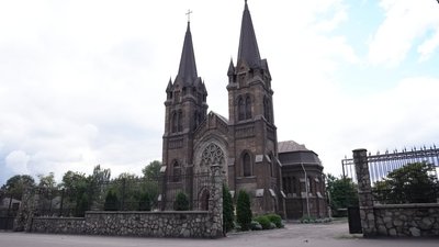 костел, Камʼянське, архітектура