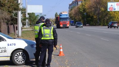 Патрульні перевіряють швидкість водіїв у Полтаві
