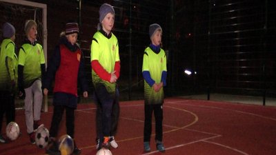 Футбольну команду, яку створили рік тому здобули першість в чемпіонаті області з футзалу у Вищій Лізі