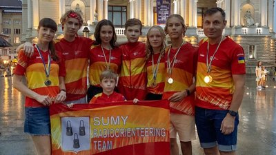 Спортсмени з Сумщини здобули 11 нагород на чемпіонаті України з радіопеленгації