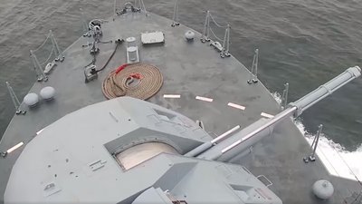 В Чорному морі пройшли навчання курсантів Одеської морської академії