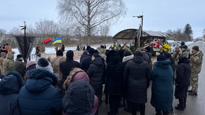 На Тернопільщині попрощалися із загиблим військовослужбовцем Іваном Морозом