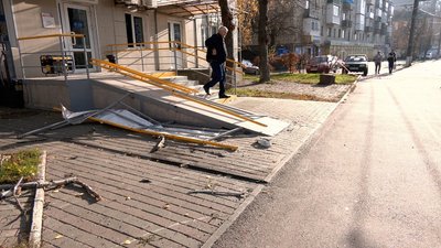 Місце ДТП, яка сталася на Вінниччині 19 листопада