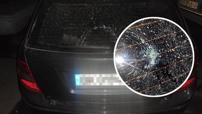 На Рівненщині стріляли по авто з людьми. Поліція шукає, хто це зробив