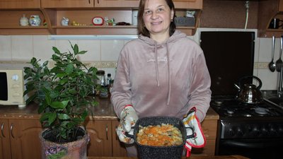 Приготування страви "Берестечківський ляк"