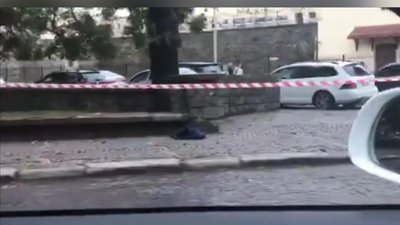 На одній з центральних вулиць Ужгорода виявили підозрілий пакунок (ВІДЕО)