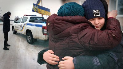 Евакуація дітей з Вишневого з-під Вовчанська