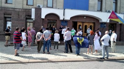 Учасники Руху опору капітуляції у Кропивницькому вимагали припинити політичні репресії в Україні