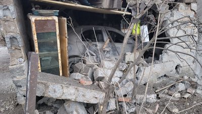 Наслідки нічних обстрілів Донеччини 15 січня Наслідки нічних обстрілів Донеччини 15 січня