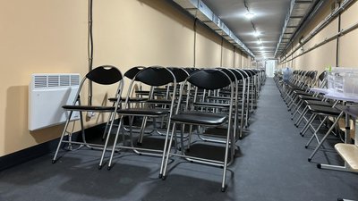 Укриття в одному з ліцеїв Миколаєва