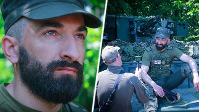 "Ця війна почалася в 1991 році": громадянин Грузії боронить Харків від окупантів РФ