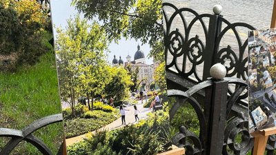Видрукована візуалізація громадського простору на місці колишнього ринку "Добробут"