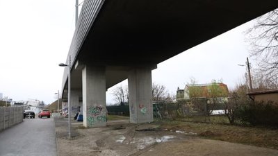 Місце, де знайшли згоріле авто у Відні із вбитим юнаком з України