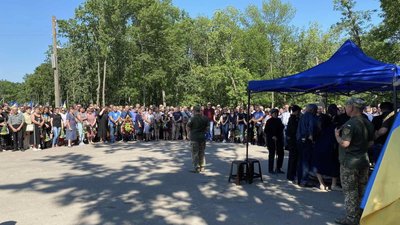 У Кропивницькому попрощалисяз лейтенантом медичної служби Сергієм Гриценком