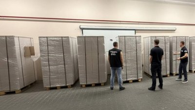 Товар, який вилучили у перевізника молдавської компанії