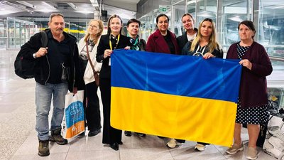 Українці, який евакуювали з країн Близького Сходу