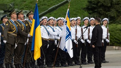 У Києві відбулася урочиста церемонія до Дня Державного прапора
