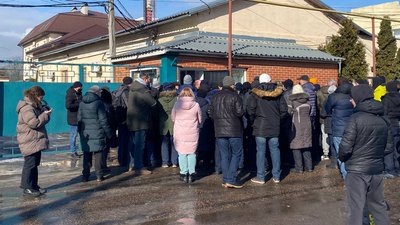 На Одещині люди протестували проти систематичного відключення світла На Одещині люди протестували проти систематичного відключення світла