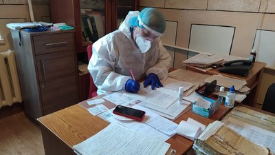 Із початком пандемії лікарці з Тернопільщини довелося змінити свій фах