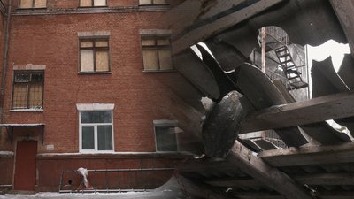 У чернігівському коледжі завершили прибирання після російської атаки 24 грудня