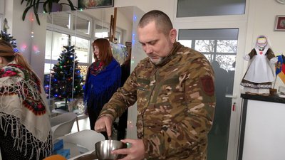На Івано-Франківщині військові готували Святу вечерю