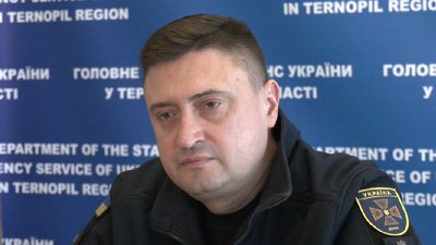 Віктор Маслей, начальник пожежно-рятувальної служби Тернопільської області Віктор Маслей, начальник пожежно-рятувальної служби Тернопільської області