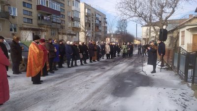 На Тернопільщині вшанували пам'ять кіборга, який останнім залишив аеропорт На Тернопільщині вшанували пам'ять кіборга, який останнім залишив аеропорт
