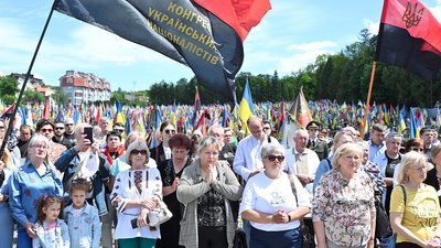 Львів'яни вшанували пам'ять загиблих військових та борців за Україну