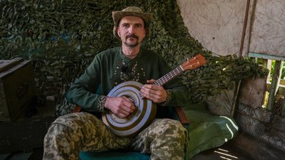 Андрій на позивний "Дядько Чорнозем"