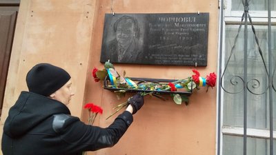 Маршрутом Соборності пройшовся історик з Кропивницького
