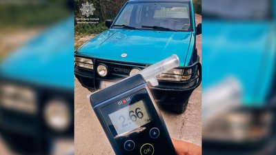 У Чернігові відсторонили від керування нетверезого водія, який порушив ПДР
