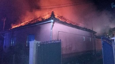 На Закарпатті під час пожежі загинув 58-річний чоловік