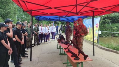 Патріотичні змагання "Джура" на Буковині Патріотичні змагання "Джура" на Буковині