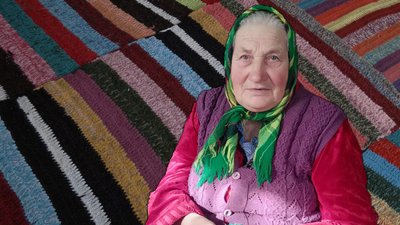 Килимові доріжки, рукодільниця з Волині