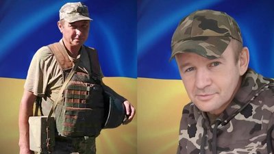 Полеглі військові з Буковини Сергій Божик та Октавіан Бучковський