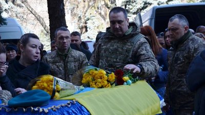 В Одесі провели церемонію прощання із вісьмома загиблими військовими