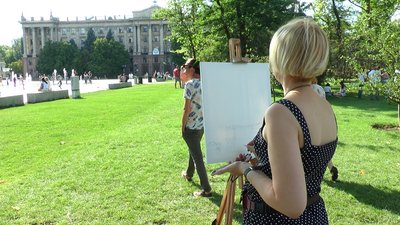 "Великий миколаївський помалюй" зібрав людей на Соборній площі "Великий миколаївський помалюй" зібрав людей на Соборній площі