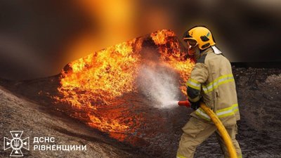 Ліквідація вогнеборцями пожежі