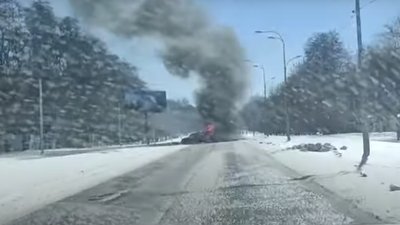 У Харкові обстріляли цивільне авто: один чоловік загинув