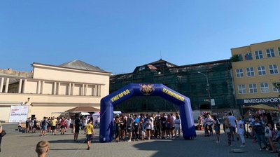 Благодійний забіг "Біжу за Давидика" розпочався в Ужгороді