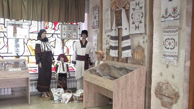 великдень, великодні рушники, рушник на кошик, музей