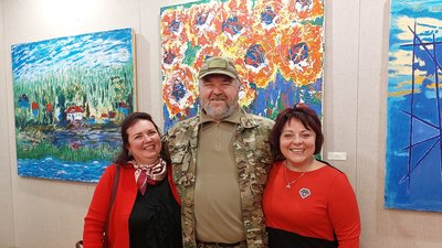 Усі гроші з продажу картин художник з Тернопільщини віддасть на ЗСУ
