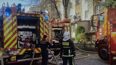 Пожежа на Мідній у Львові